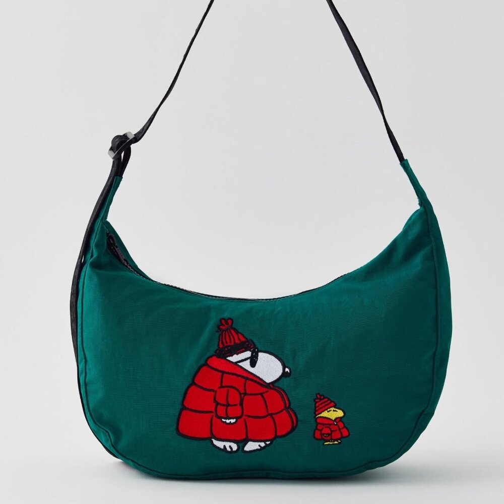 Baggu x Peanuts NWT Crescent Bag Medium - Snoopy & Woodstock